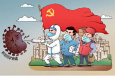 锁石镇严守疫情防线