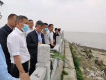 益阳市委书记瞿海调研大通湖流域水环境综合治理工作