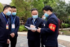 李彦文刘志刚现场观摩指导乐坪街道全员核酸检测实战演练