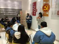 长沙民政职院民社学院开展红色经典晨读活动