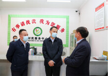 尹华凯来娄星区调研督导时强调：以“无疫社区（村）”建设为抓手 筑牢防线助力春耕