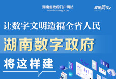 政策简读丨让数字文明造福全省人民 湖南数字政府将这样建