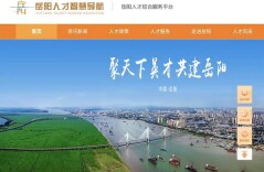 岳阳市：人才数字化平台赋能人才高地建设