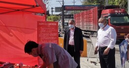 刘杰到疫情防控一线卡点检查指导工作