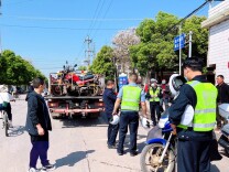 交通顽瘴固疾整治丨泸溪：开展 “戴帽工程”集中整治行动