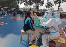 危急时刻不慌乱！岳阳楼小学举行新冠核酸阳性病例应急演练