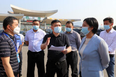 刘志刚：严格标准 抓好规范 盯紧筑牢“外防输入”防线