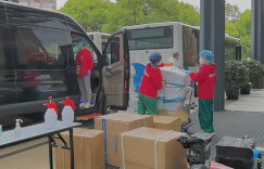 雪中送炭！湖南防护物资千里驰援上海