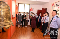 2022年韶山市文明单位创建现场观摩暨业务培训会召开