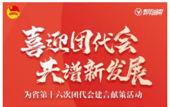 为团代会建言献策（二）|青春献策！共谱发展新篇章