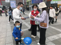 这个五一我在岗，长沙天心志愿者提供 全方位服务