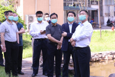 长沙理工大学校长曹一家带队检查金盆岭校区安全工作