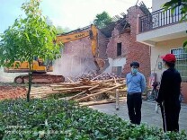 拆！拆！拆！全县房屋安全隐患整治在行动