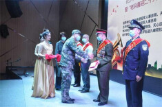 让本色永恒  让奋斗继续  长沙市天心区举行第二届“最美退役军人”颁奖典礼