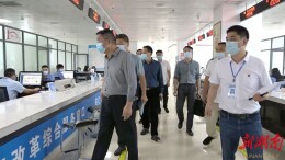 黄力调研“走流程、解难题、优服务”工作