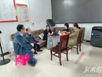 国家统计局永州调查队来双牌县开展劳动力调查入户陪访工作