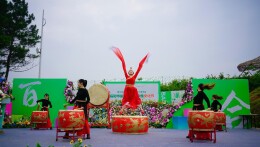 岳阳举办乡村民俗文化节 游客踏青赏花热闹非凡