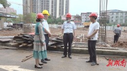 黄力调研中央预算内资金教育项目建设进度情况