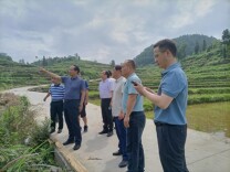 毛家深入乡镇调研指导灾后重建工作