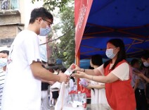 从心出发 娄星区“星连心”志愿者服务高考心贴心