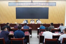 彭石清到洪山殿镇督战反诈打跨工作