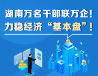 政策简读丨湖南万名干部联万企！力稳经济“基本盘”！