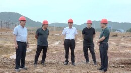 黄力到县产业开发区调研