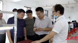 黄力调研就业帮扶、乡村振兴等工作