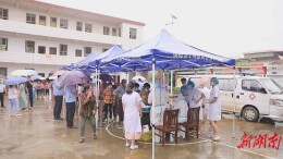 牌楼竹山等地开展区域核酸检测应急演练