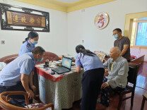 娄星区老干部服务中心:暖心关爱老干部 精准服务进家门