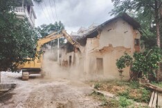 双牌县江村镇拆除危旧房屋700平方米