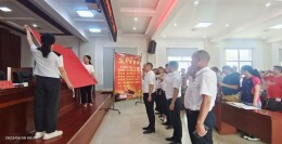 湄江镇召开“七一”表彰大会