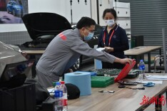 “打卡”湖南省第一届职业技能大赛赛点 九郎山职教科创城之三