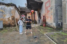 “国保”岁圆楼壁画彩绘将进行修复！省文物保护中心赴双牌开展立项前期调勘