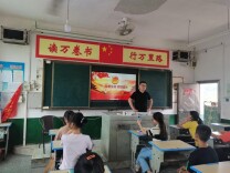 六亩塘街道：学生志愿者巡逻“打卡”助力防溺水