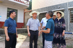 李彦文刘志刚带队督导农村人居环境卫生整治工作