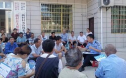 “屋场会”里话安全 筑牢养老诈骗“防火墙”