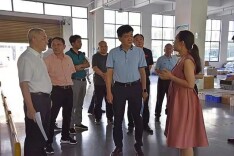 何锋来涟督导万名干部联万企工作