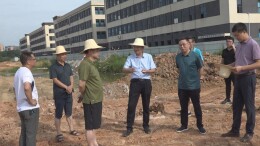 黄力调研园区建设项目推进情况