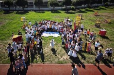 涟源市首个乡村探客夏令营结营