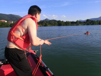 双牌泷泊镇：应急演练防溺水 护航安全助成长