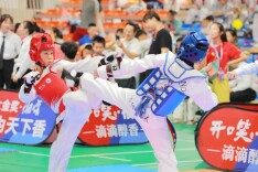 658名跆拳小将展风采   2022省跆拳道系列赛邵阳分区赛举行