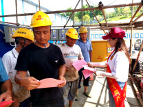 泸溪县总工会开展夏季安全生产宣传教育活动