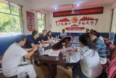 娄底党史研究专家组到姚家桥地下党支部陈列馆调研