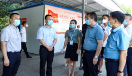 李彦文慰问一线工作人员督导疫情防控工作