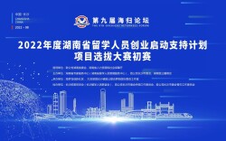 激发海归人才创业热情 助力留学人员发展 “2022年度湖南省留学人员创业启动支持计划”项目选拔大赛初赛成功举办