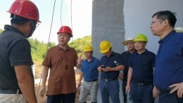 刘杰督导长郡蓝田润和学校建设