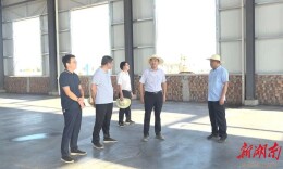 黄力调研园区建设项目推进情况