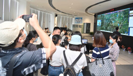 “打卡”2022湖南通航博览会  记者为您“解密”参展企业1——湖南省通航发展公司  模拟体验中心“搬”进展会