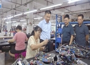 黄力到县产业开发区调研